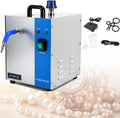 ByBoDi, Pulitore a vapore, 2 L, 1300 W, 110 V, Argento/Oro, acciaio inox