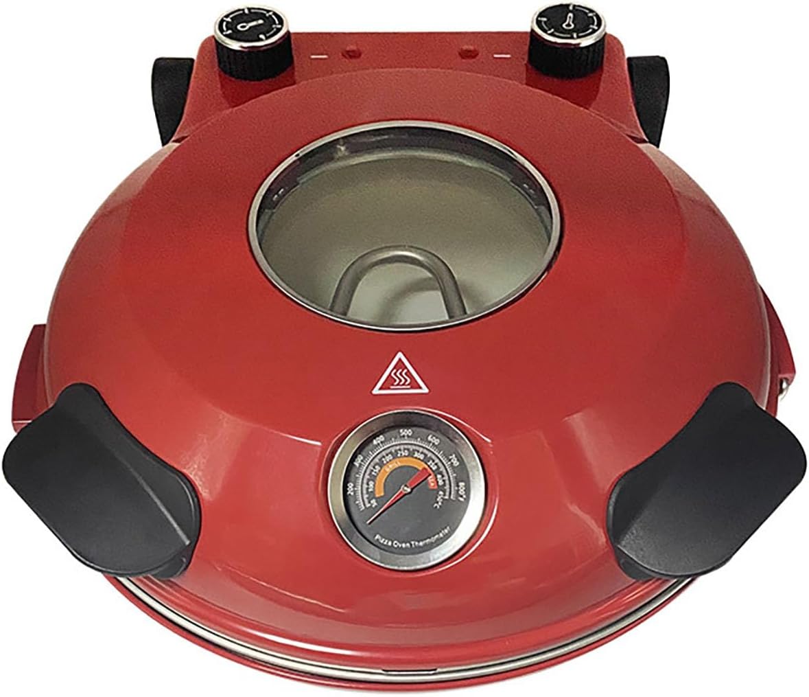 Forno per pizza, 34 x 33 x 16,5 cm, 110 V, 4,5 cm, Rosso