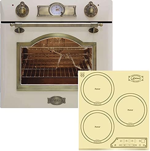 Kaiser Olan, Piano cottura a induzione, 45 cm, 15 kg, 67 l, Nero, timer, autopulizia, funzione grill, 8 funzioni