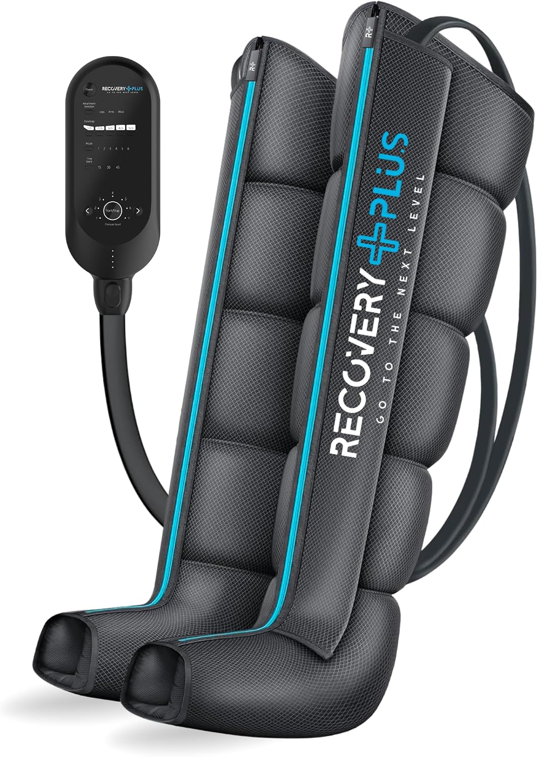 Massaggiatori elettrici per i piedi, RECOVERY + PLUS GO TO THE NEXT LEVEL, Nero