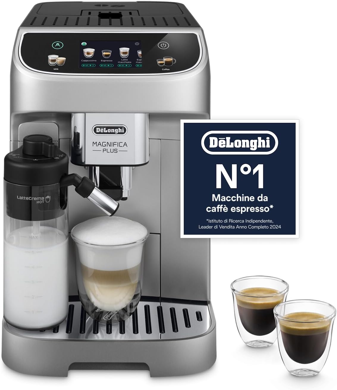 De'Longhi, Macchina da caffè automatica, ECAM322.70.SB, Nero