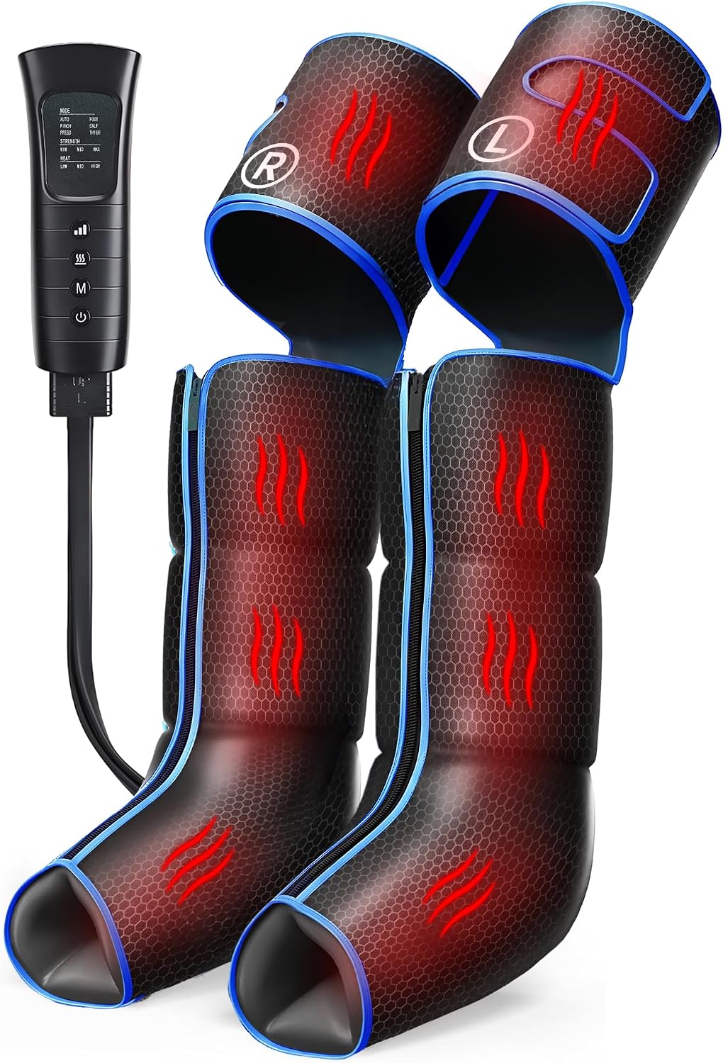 COMFIER, Massaggiatori elettrici per i piedi, Grigio, 3 in 1