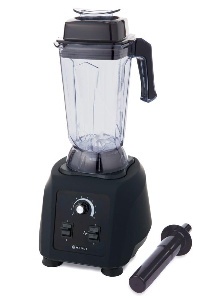 HENDI, Frullatore, 230 V, 1680 W, 547 mm, Nero, acciaio inox