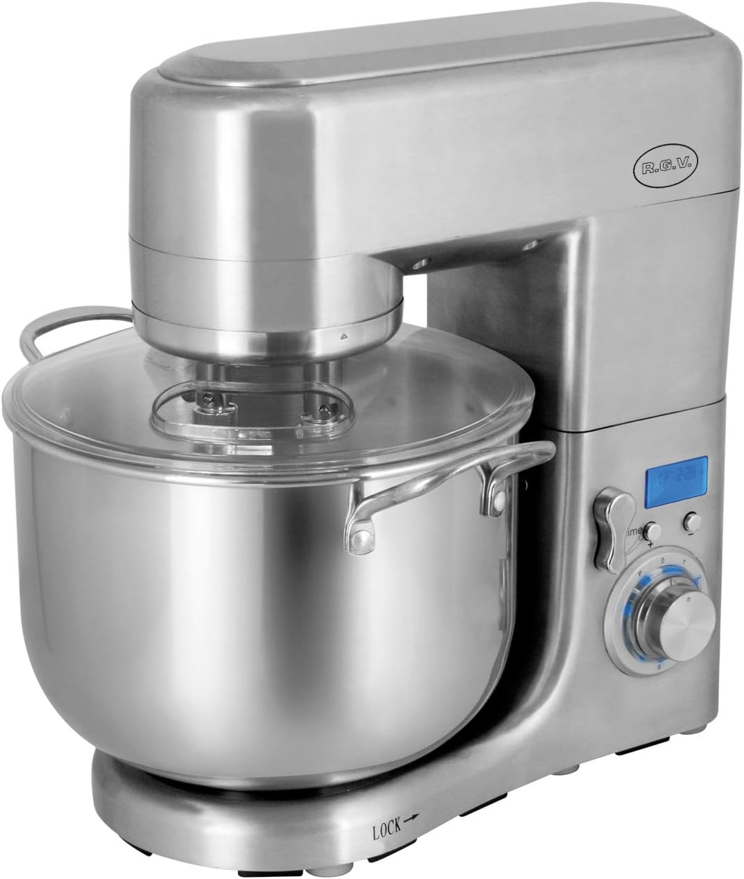 RGV, Impastatrice planetaria, 10 L, Argento, acciaio inox