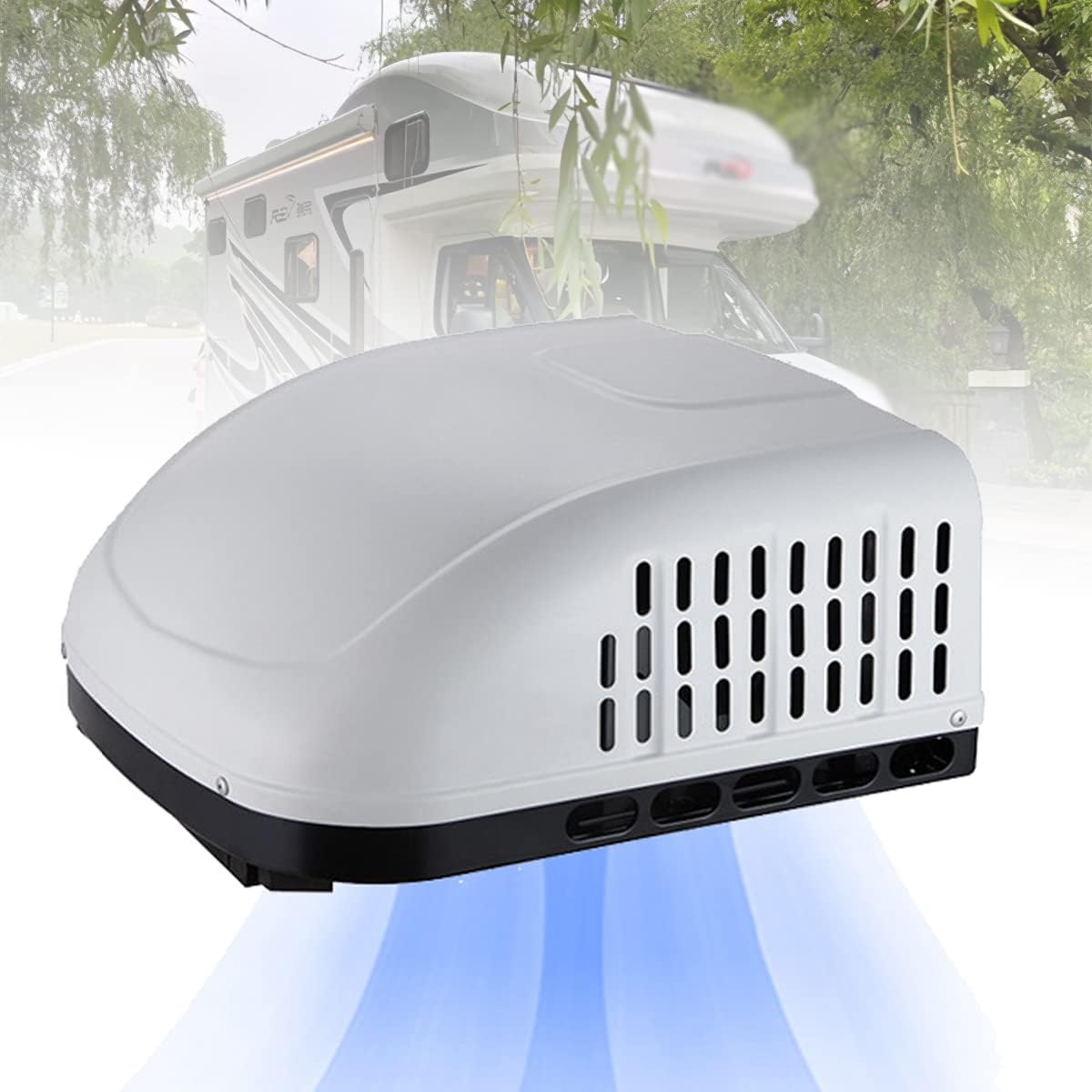 Condizionatore, WDSOPK, 12 V, 15000 Btu, 3 cm, Bianco