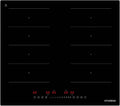 Piano cottura a induzione, HIF60SRB00, HYUNDAI, 7360 W, 60 cm, 5 cm, Nero, timer, spegnimento automatico