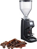 VUNHEX, Macinacaffè elettrici con lama, 22 x 14 x 37,5 cm, 250 g, 60 mm, Nero/Argento, alluminio, vano contenitore, timer