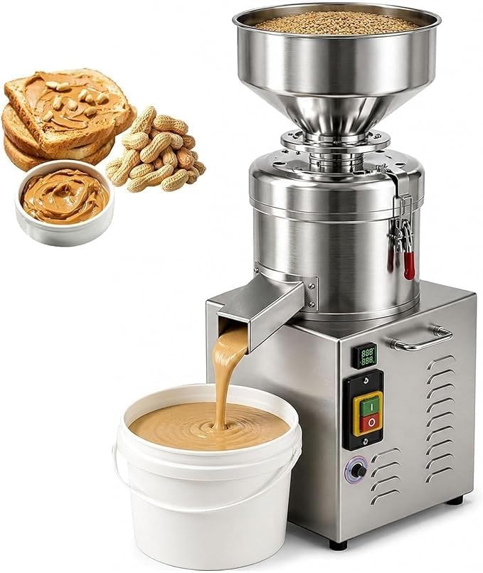 Annuod, Macinacaffè a umido, 45 Kg, 310 × 280 × 810 mm, 2,5 kW, Nero, acciaio inox