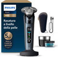 PHILIPS, Rasoi a testine rotanti, X9001/30, 0,00 mm, Argento, USB