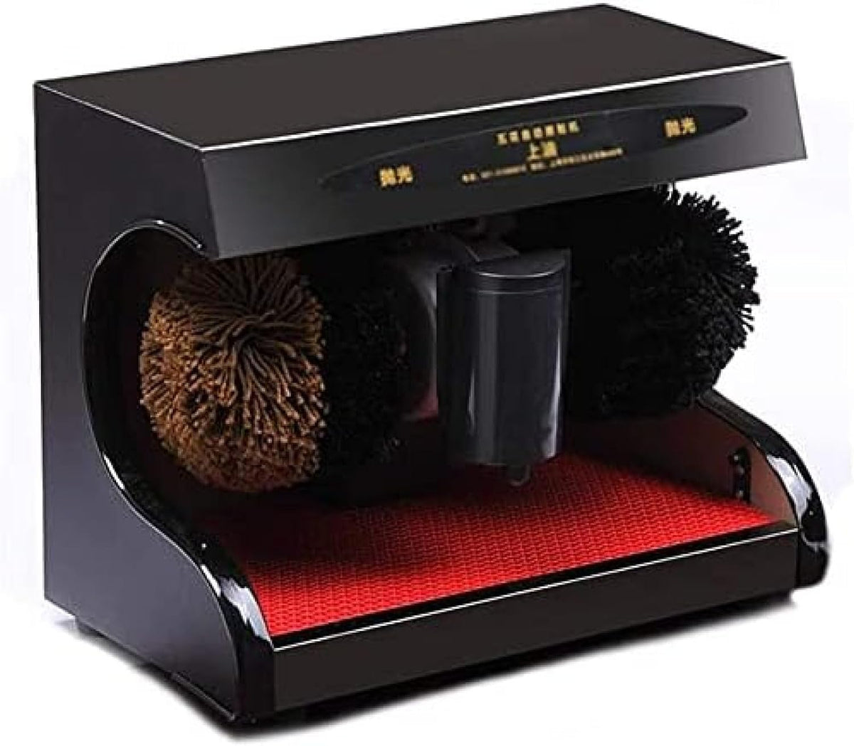 TZYMXYL, Spazzole per scarpe, 1400 giri/min, 45 W, 8 kg, Nero, acciaio inox