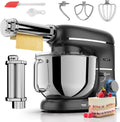 Fentic, Impastatrice planetaria, 2000 W, 6,2 l, 75 dB, Argento/Nero, acciaio inox, illuminazione LED, protezione dal surriscaldamento