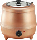 DFGHNBVC, Scalda zuppe, 10 Litri, 35°C, 41 mm, Nero, acciaio inox