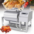 HTDRE, Macchine sottovuoto per alimenti, 16 kg, 18 litri, 30 W, Nero, acciaio inox, vano contenitore