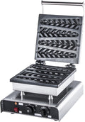 GastroHero, Macchine per Waffle, 0 °C, Argento, acciaio inox