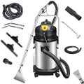 GTHTUHFD, Pulitore a vapore, 11 M, 40 litri, 760 mm, Nero, acciaio inox, vano contenitore