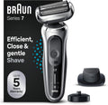 Braun, Rasoi a lamina, Marrone/Argento