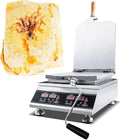 KJZQXYX, Macchine per Waffle, 30x38x2 CM, Nero, acciaio inox