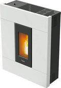 P, Impianti di riscaldamento a pellet, 7 kW, 10 kg, 6 mm, Bianco