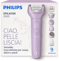 Epilatori, BRE728/00, PHILIPS, 0,5 mm, Nero, illuminazione LED, funzionamento senza fili