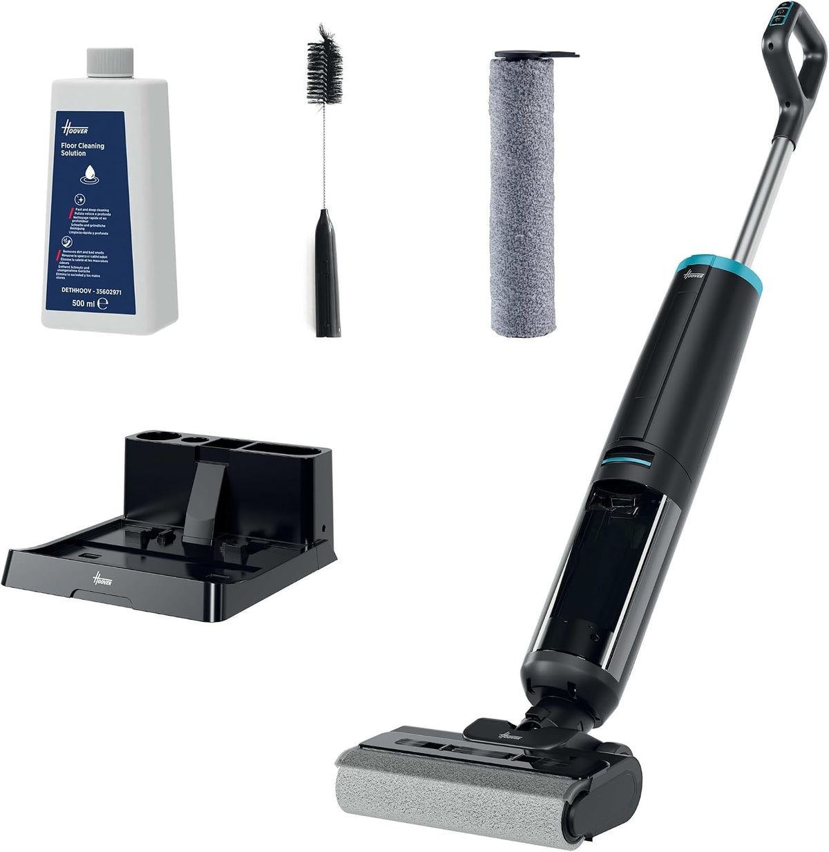 Hoover, Aspirapolvere, HW3, Nero, funzionamento senza fili