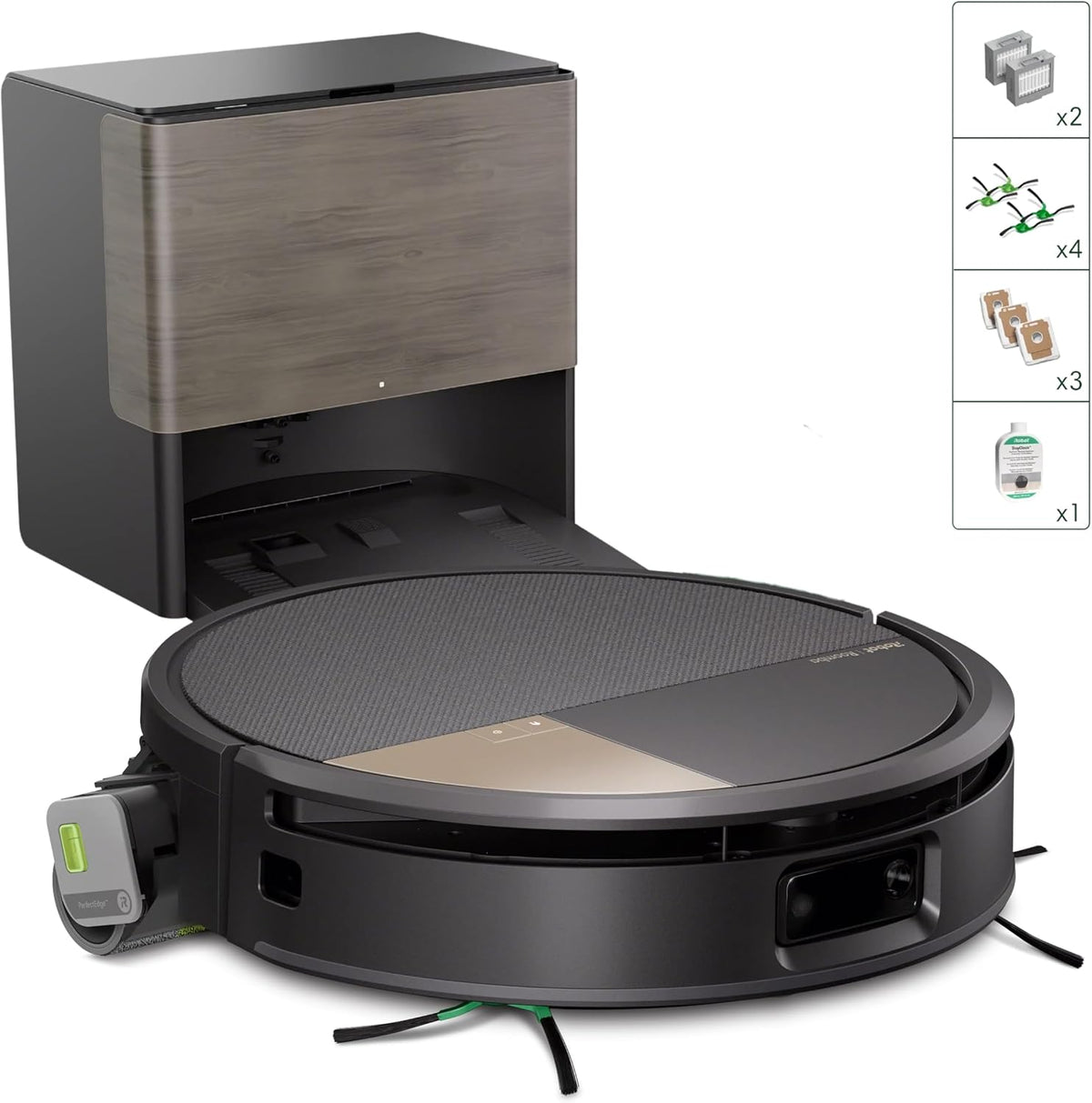 iRobot, Robot aspirapolvere, 1,2 m, Nero, autopulizia