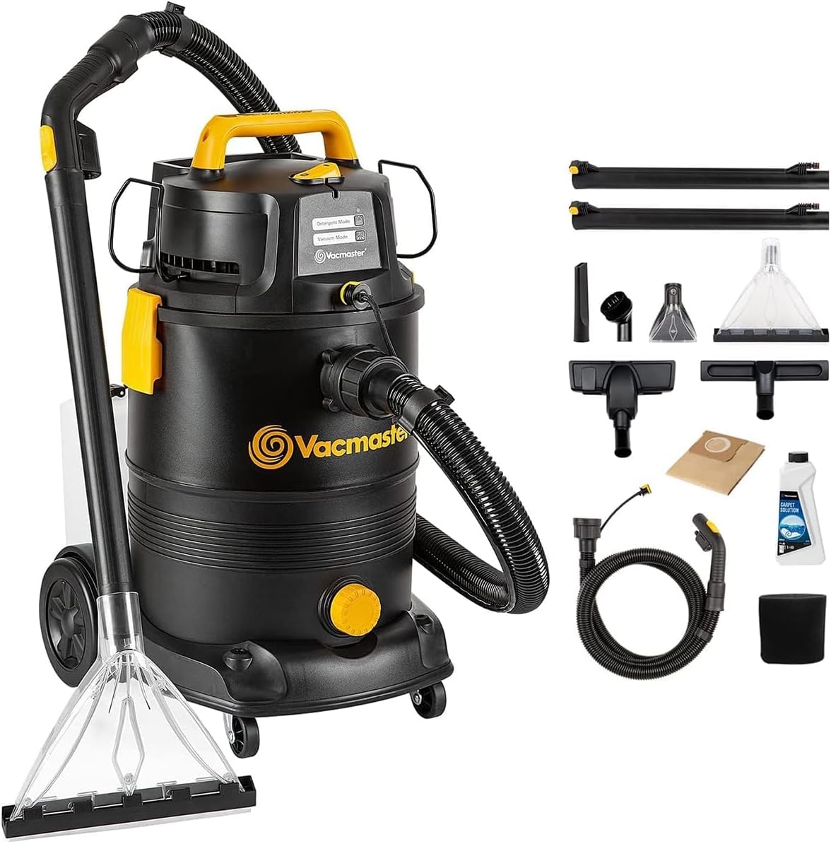 Vacmaster, Aspirapolvere, 30 L, 10 pollici, Nero, vano contenitore