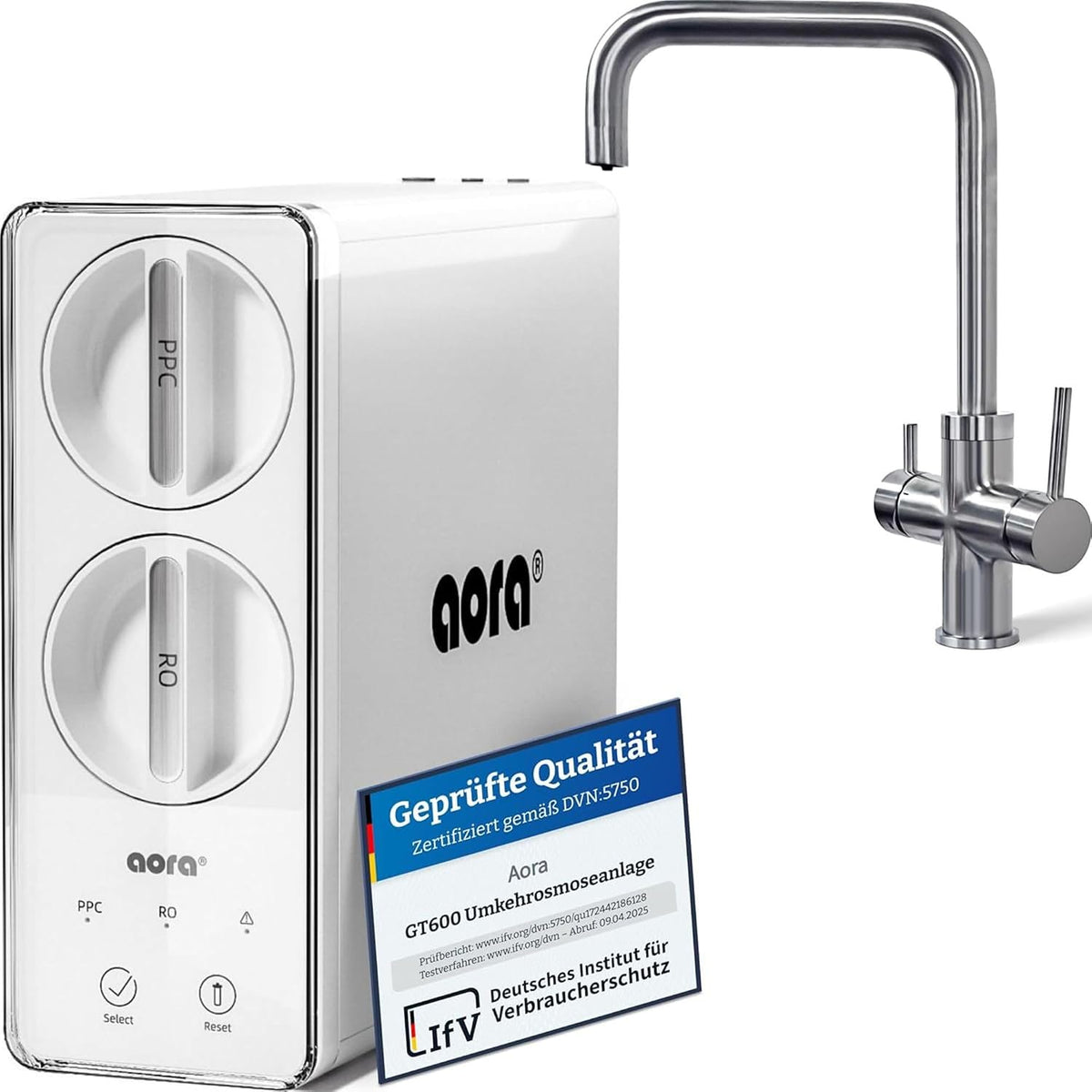 Tavolo, GT600, Aora, 1,56 litri, Argento, acciaio inox
