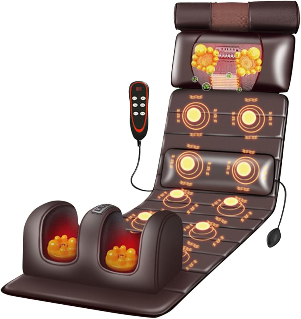 Attrezzature per massaggi professionali, MENAYODA, 138 x 50 cm, 190 cm, 12 V, Nero, ecopelle, telecomando
