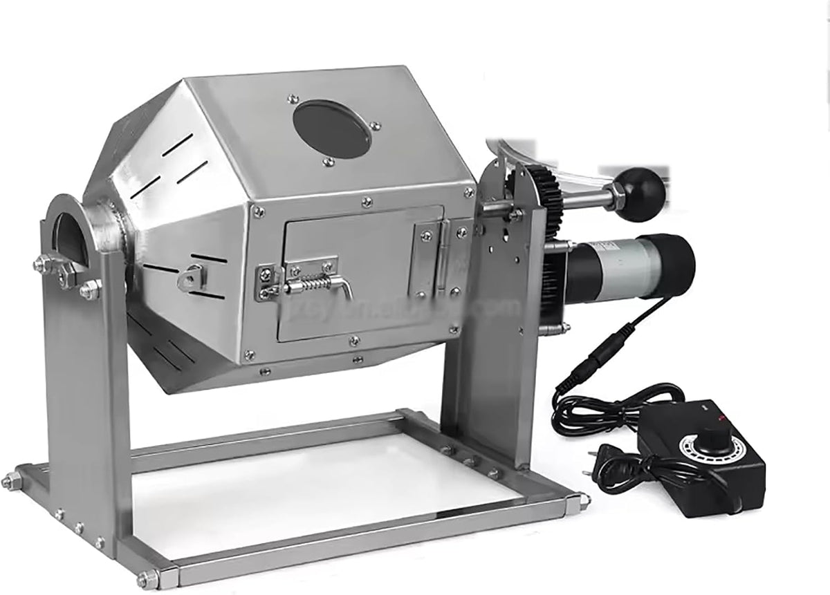 LBMED, Tostatori, 3,8 L, 60giri/min, 500 g, Argento, acciaio inox