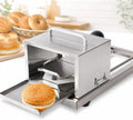 Vhewq, Affettatrice, 41 x 20,5 x 19 cm, 7,5 pollici, 3,2 kg, Argento, acciaio inox