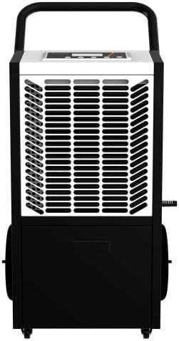 Adlereurope, Deumidificatore, 50 L, 410 x 520 x 780 mm, 5-35 C, Bianco, illuminazione LED, timer, spegnimento automatico
