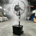 Meedlopia, Ventilatori a piantana, 42 L, 3–12 °C, Bianco, altezza regolabile