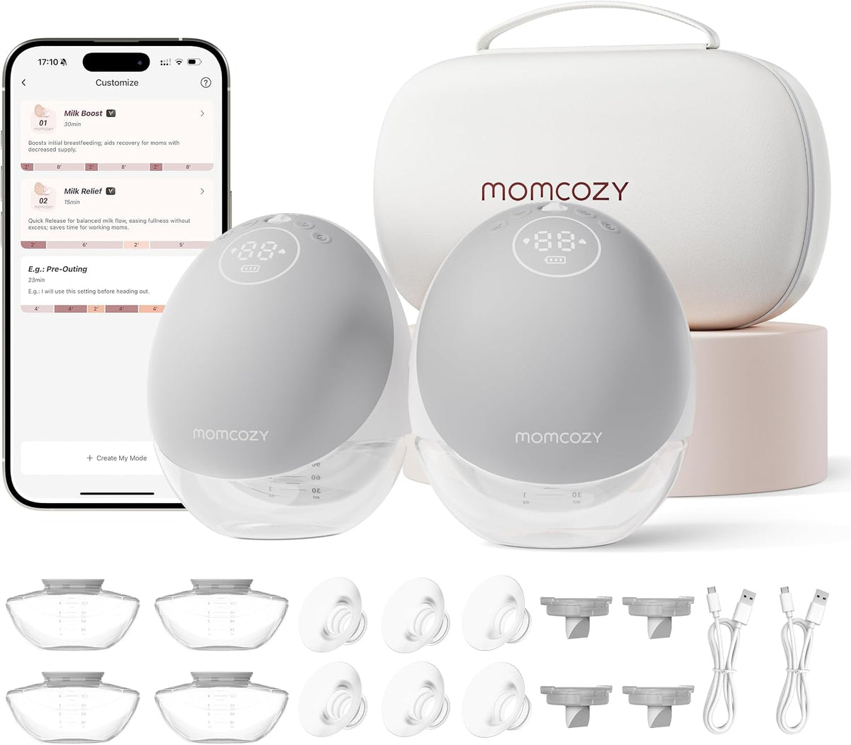 momcozy, Tiralatte, Nero