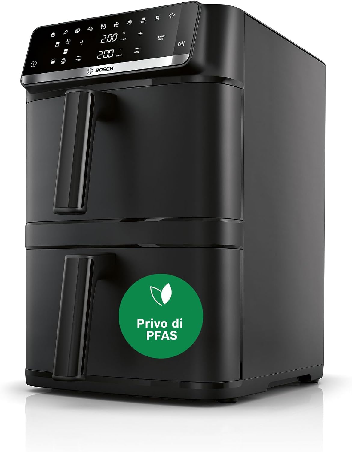 Bosch, Friggitrice ad aria, MAFD661B0, 12 L, 230°C, Nero, Airfryer